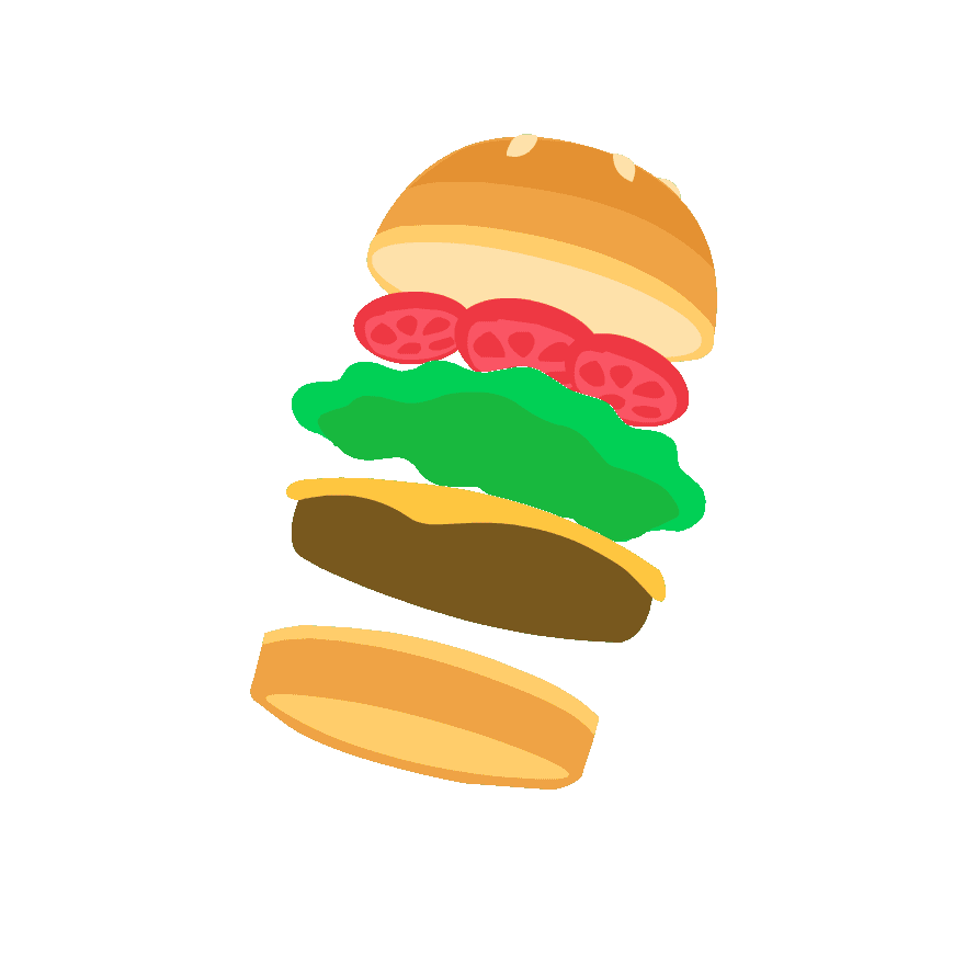 Hungry Food Sticker