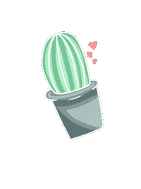 Plant Hearts Sticker