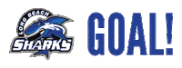 LongBeachSharks goal sharks long beach long beach sharks Sticker