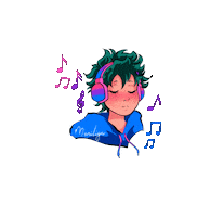 Pride Izuku Midoriya Sticker