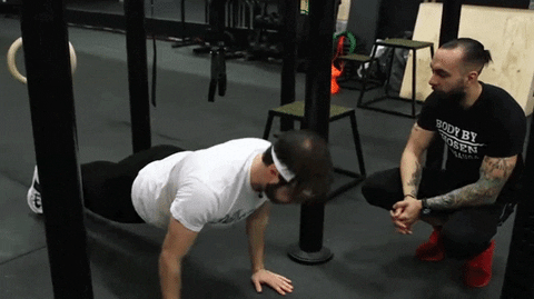 push up work out GIF by Much