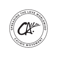 Calibis california cannabis worldwide spreadthelove Sticker