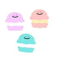 Rotation Macaron Sticker