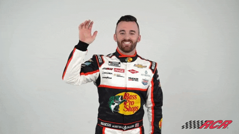 Austin Dillon Hello GIF by Richard Childress Racing
