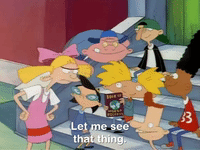 hey arnold nickelodeon GIF
