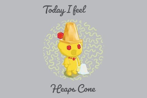 Westy3000 cone coneheads bitcone conemoji GIF