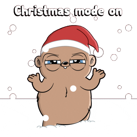 Merry Christmas Sticker by Fugz Official