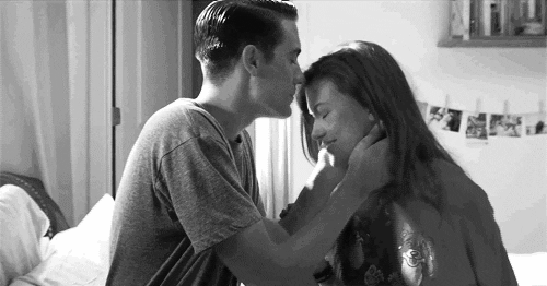 kissing GIF