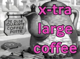 fleischerstudios coffee retro vintage break GIF