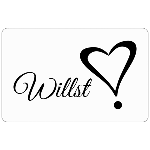 Für Immer Love Sticker