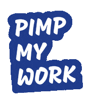 Pimpmywork Sticker by Pangramma