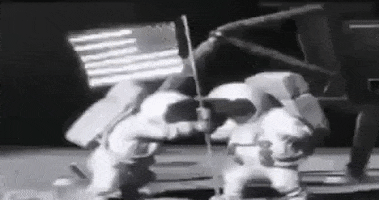 daemonbravos giphyupload moon landing one giant leap houston we have a prolem GIF