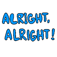 All Right Johnny Sticker