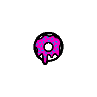 HoleyConfections donut donutqueen holeyconfections donut king Sticker