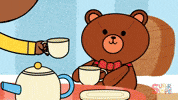 Teddy Bear Tea GIF by Super Simple