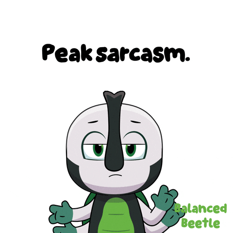 Bug Sarcasm GIF by VeeFriends