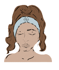 Skincare Glow Sticker by Pfeffer Sal