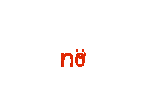 No Sticker by nö by loveitgreen