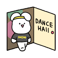 토끼 댄스 Sticker