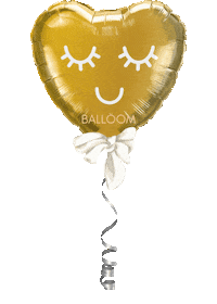 Celebrating Golden Heart Sticker by BALLÖOM