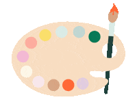 Color Sticker by Stefanie Shank