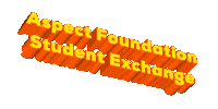Student Exchange Sticker by aspectfoundation