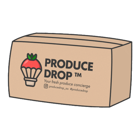ProduceDrop giphyupload produce drop producedrop Sticker