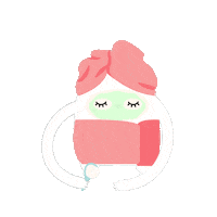 Makeup Singing Sticker by Noodoll