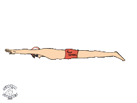 Red Cap Swimming Sticker by Four Strokes