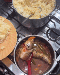 Dinner Jamaica GIF