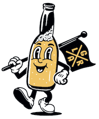 Beer Freeride Sticker by Loose Riders