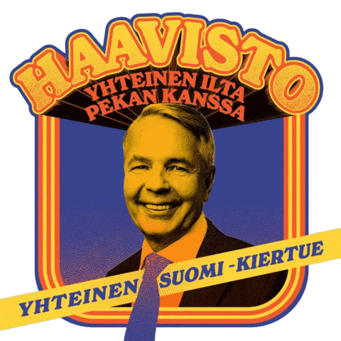 Haavisto2024 Sticker by Atte Harjanne