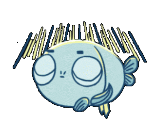 pongbong giphyupload heart animation fish Sticker