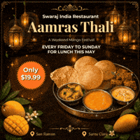 May Santa Clara GIF by SwarajRestaurant