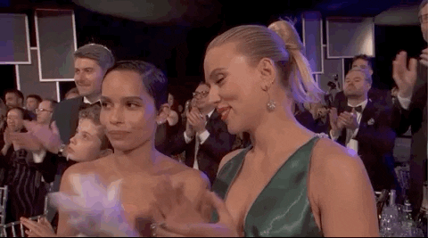 Scarlett Johansson Applause GIF by SAG Awards