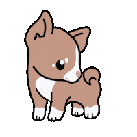 Dog Basenji Sticker