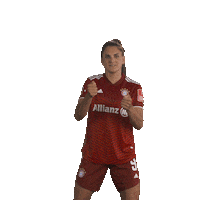 Driving Jovana Damnjanovic Sticker by FC Bayern Women