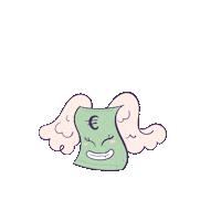 Money Shopping Sticker