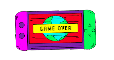 Game Over Sticker by MTV Brasil