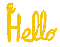 This Is Me Hello Sticker by Jef Caine