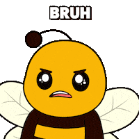 No Way What Sticker by Plan Bee Studios
