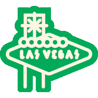 Vegas Sign Neon Sticker by Las Vegas