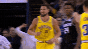 Happy Golden State Warriors GIF by NBA