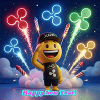 Happy New Year Party GIF by SaluteXRPL