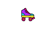 follovers roller skates rollers rolki follovers Sticker
