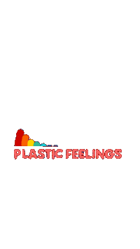 mvlvk happy sad rainbow blue Sticker