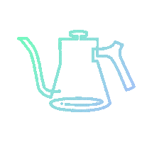 CANDP coffee color cafe line Sticker
