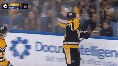 jdsollie giphyupload pittsburgh penguins jason zucker jagr salute GIF