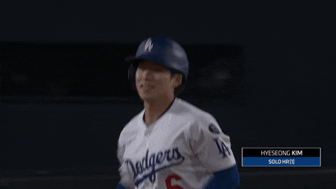 Los Angeles Dodgers Smile GIF by MLB