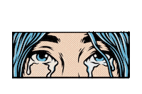 Sad Face Sticker
